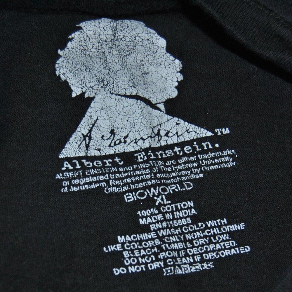 Albert Einstein Multi-Color Stitched Portrait Sho… - image 6